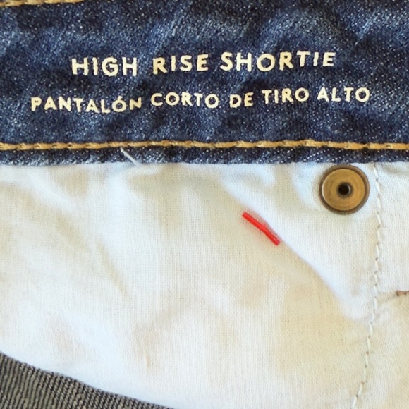 Universal Thread Blue Jean Shorts Raw Hem - Picture 4 of 5